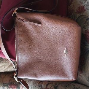 Coach Brown Leather Duffle